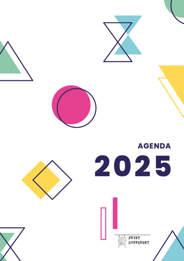 Agenda 2025 settimanale A5 – Intersezioni