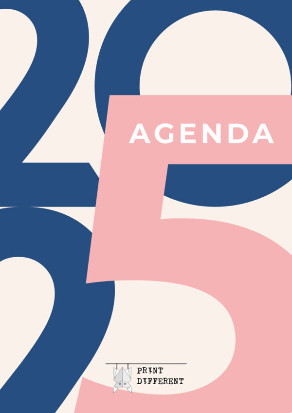 Agenda 2025 settimanale A5 – Retrò